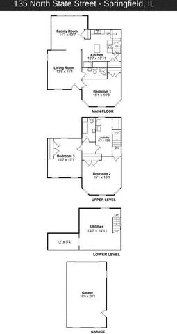 135 N STATE Street, Springfield, IL 62702