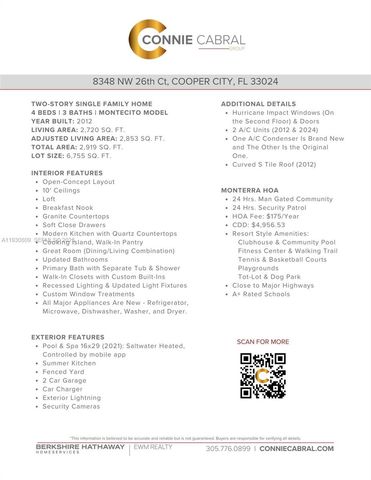 8348 NW 26th Ct, Cooper City, FL 33024