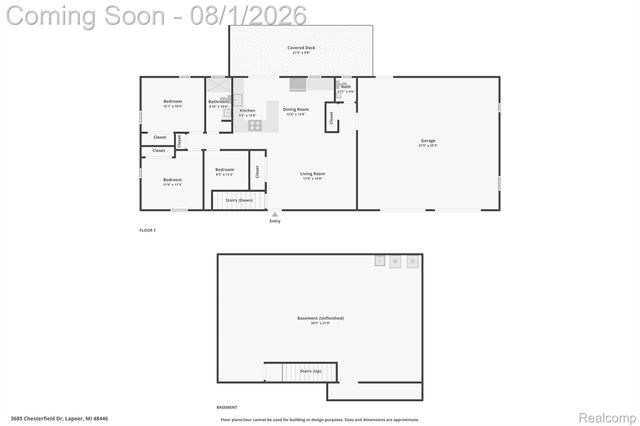 3685 Chesterfield Drive, Oregon Township, MI 48446