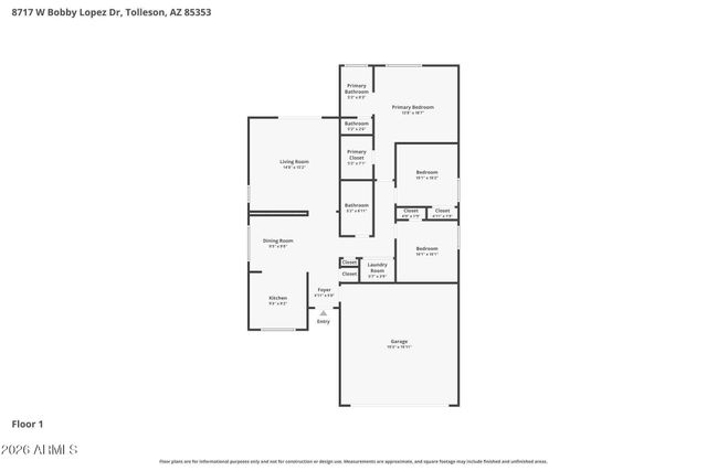 8717 W BOBBY LOPEZ Drive, Tolleson, AZ 85353