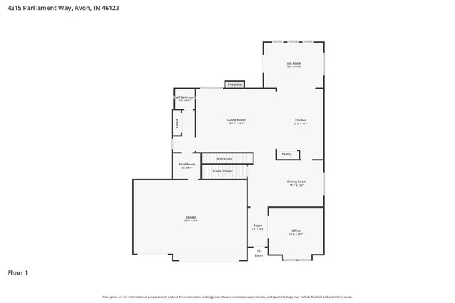 4315 Parliament Way, Avon, IN 46123