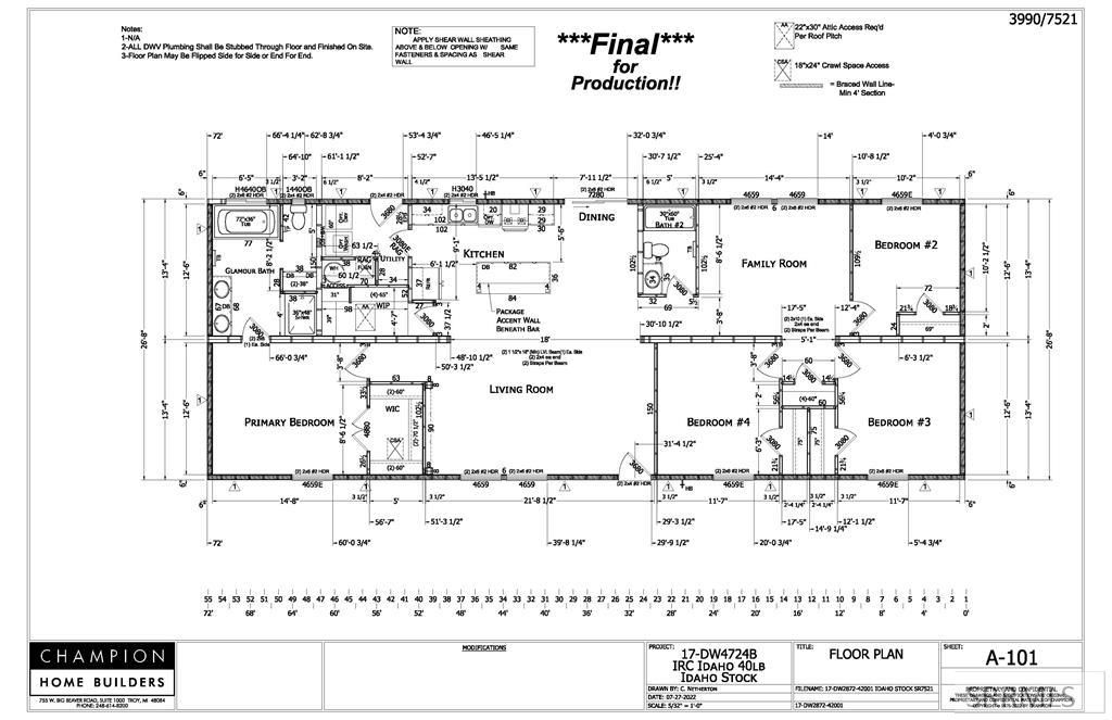 Image 4 of property listing at 751 Clark Drive, Blackfoot, ID 83221