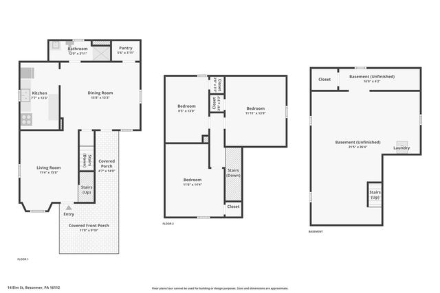 14 Elm St, Bessemer, PA 16112