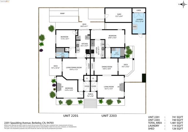 2201-2203 Spaulding Ave, Berkeley, CA 94703