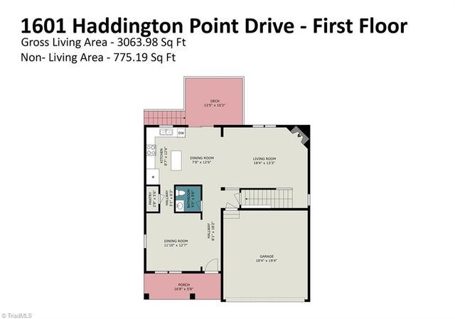 1601 Haddington Point Drive, Kernersville, NC 27284