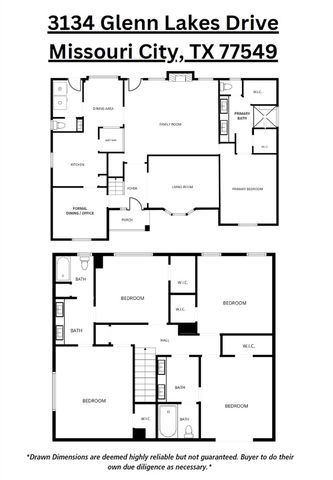 3134 Glenn Lakes Ln, Missouri City, TX 77459