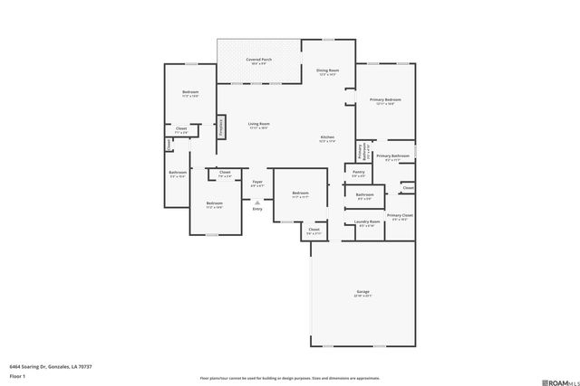 6464 Soaring Dr, Gonzales, LA 70737