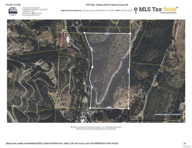 0 Stewart Canyon Road, Fallbrook, CA 92028