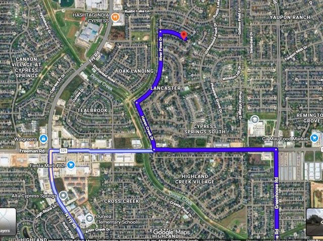 19851 Laurel Trail Drive, Cypress, TX 77433