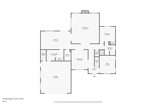 824 High Ridge Court, Darien, IL 60561