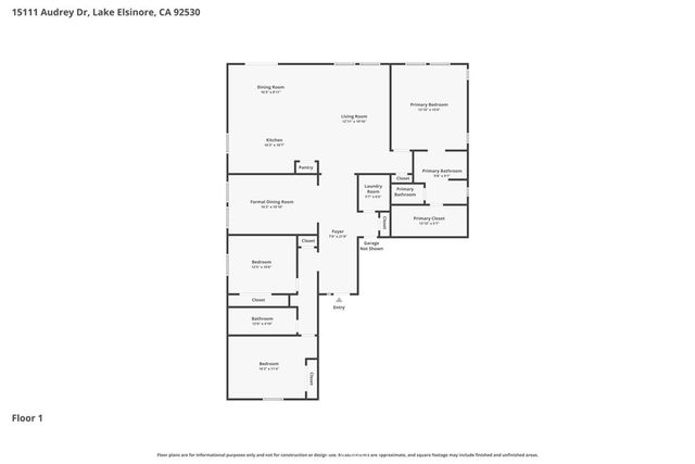 15111 Audrey, Lake Elsinore, CA 92530
