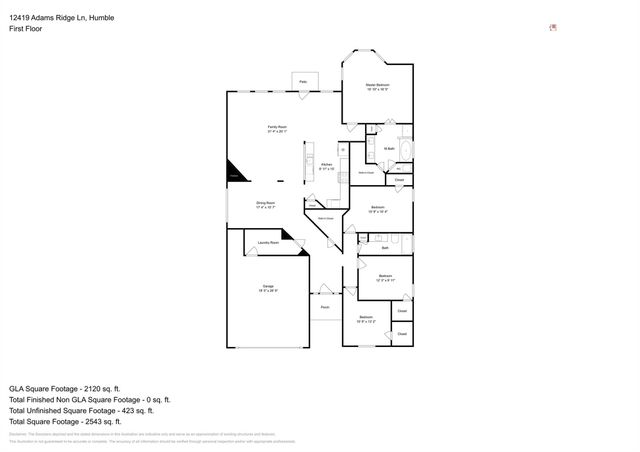 12419 Adams Ridge Lane, Humble, TX 77346