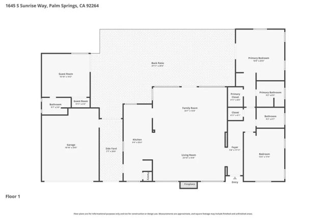 1645 S Sunrise Way, Palm Springs, CA 92264