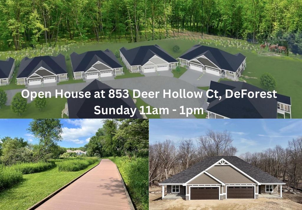 Unit 8 Deer Hollow Court, Deforest, WI 53532