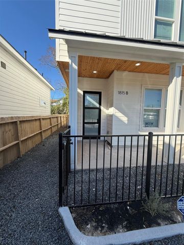 1815 Mckee Street B, Houston, TX 77009