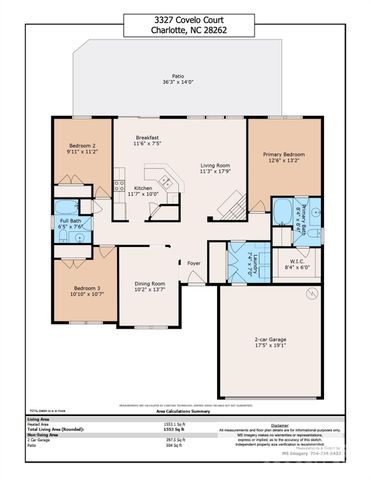 3327 Covelo Court, Charlotte, NC 28262