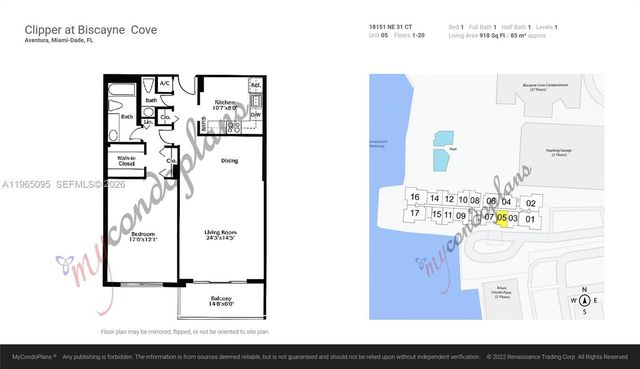 18151 NE 31st Court 205, Aventura, FL 33160