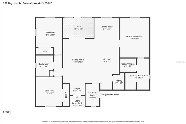 150 BAYTREE DRIVE, Rotonda West, FL 33947