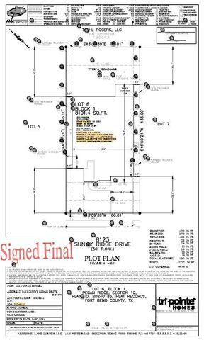 8123 Sunny Ridge Drive, Fulshear, TX 77441