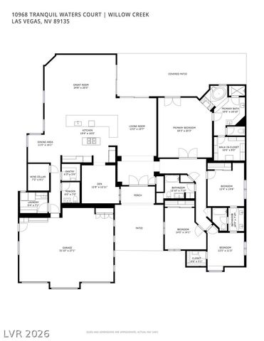 10968 Tranquil Waters Court, Las Vegas, NV 89135