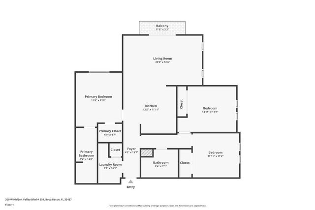 250 W Hidden Valley Boulevard 104, Boca Raton, FL 33487