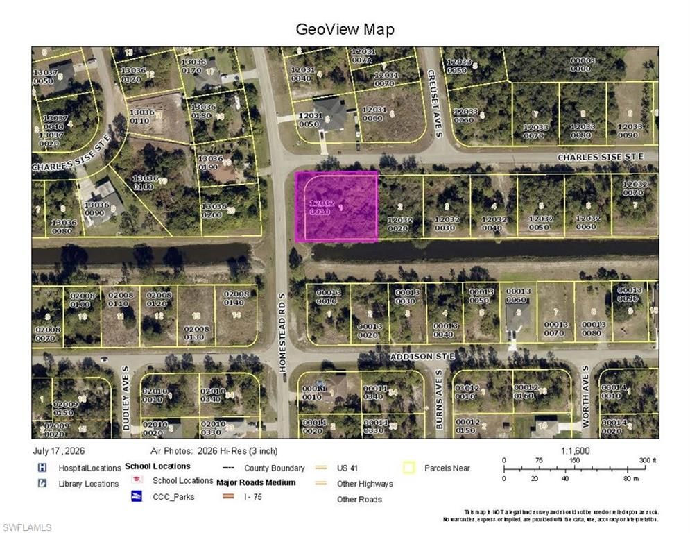 600 Charles Sise ST E, LEHIGH ACRES, FL 33974 — exterior