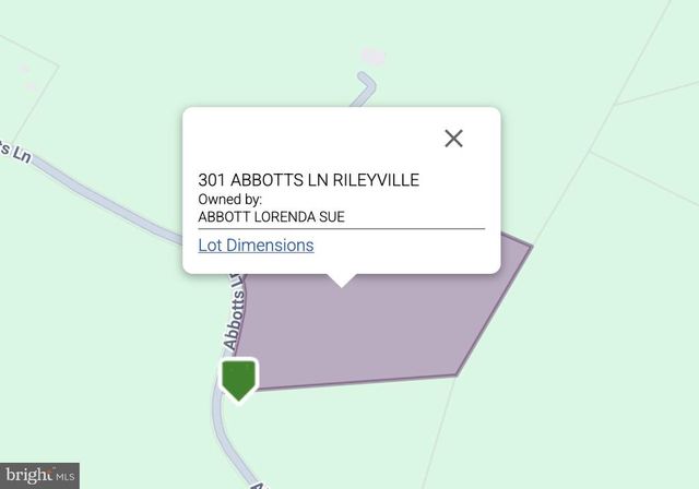 301 ABBOTTS LN, Rileyville, VA 22650