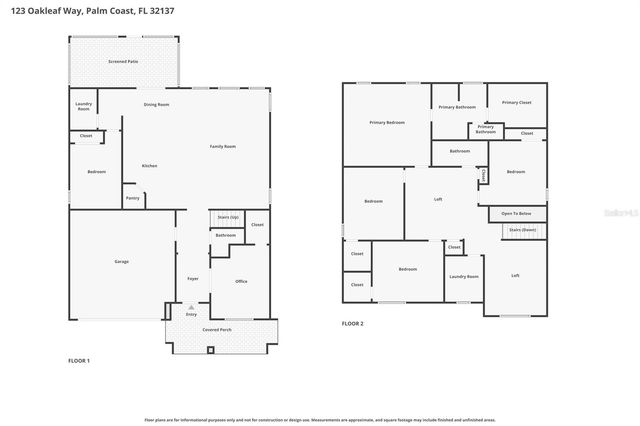 123 OAKLEAF WAY, Palm Coast, FL 32137