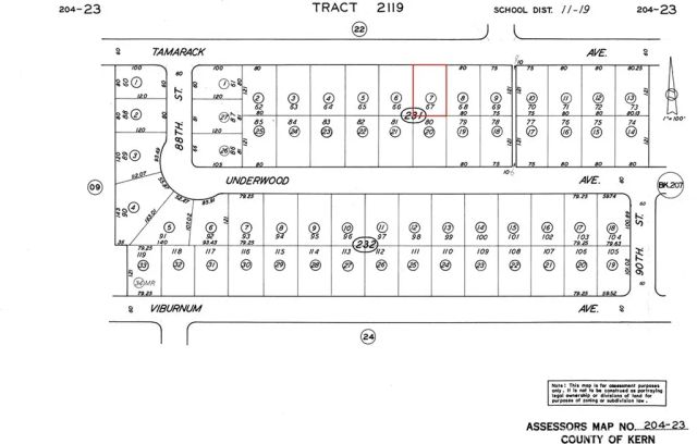 0 Tamarack, California City, CA 93505