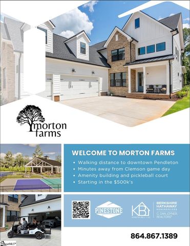 104 Benjamin Boulevard, Pendleton, SC 29670