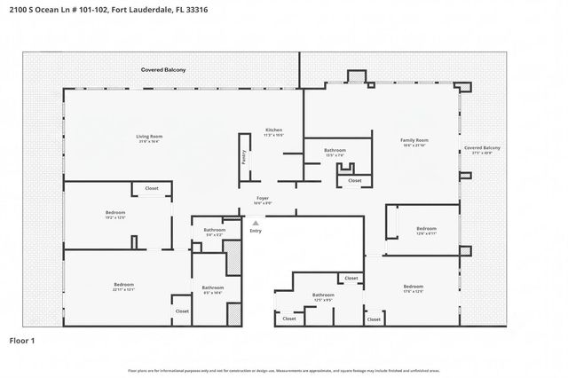2100 S Ocean Lane 101-102, Fort Lauderdale, FL 33316