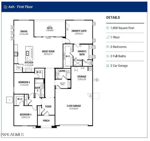 18569 W APACHE Street, Goodyear, AZ 85338