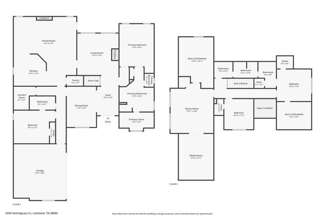 5259 SWITCHGRASS CV, Lakeland, TN 38002