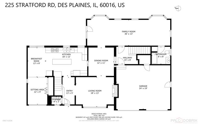225 Stratford Road, Des Plaines, IL 60016