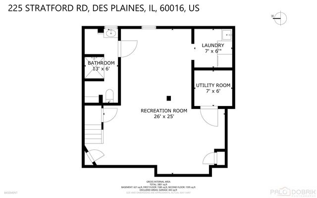 225 Stratford Road, Des Plaines, IL 60016