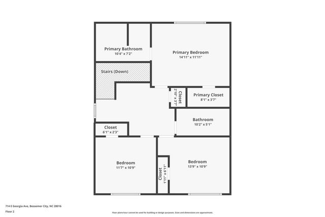 714 E Georgia Avenue, Bessemer City, NC 28016