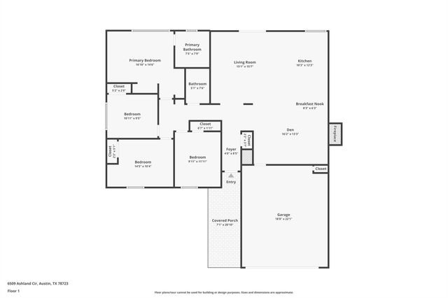 6509 Ashland CIR, Austin, TX 78723