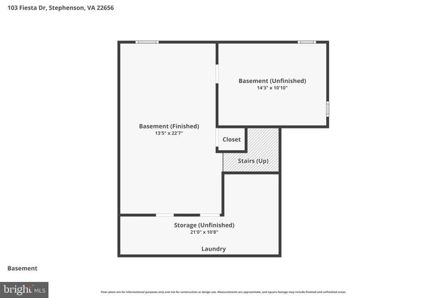 103 FIESTA DR, Stephenson, VA 22656