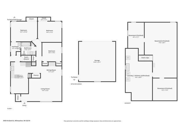 3929 N 62nd STREET, Milwaukee, WI 53216