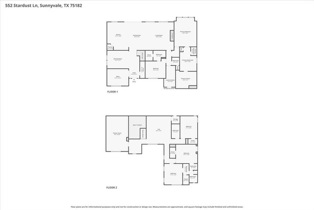 552 Stardust Lane, Sunnyvale, TX 75182