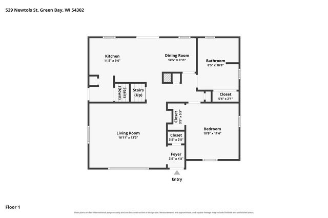 529 NEWTOLS STREET, Green Bay, WI 54302