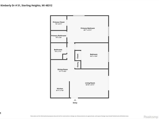 34691 Kimberly Drive 51, Sterling Heights, MI 48312