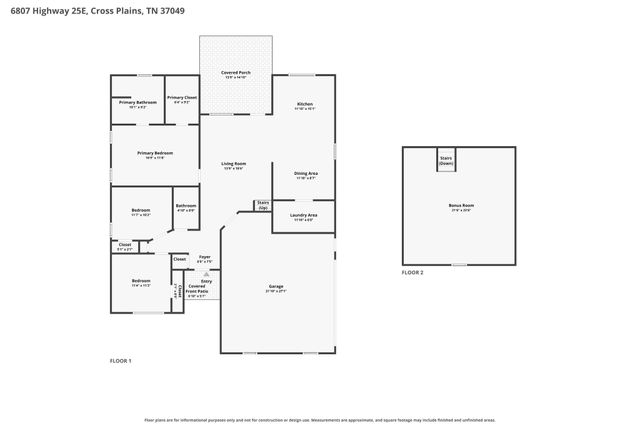6807 Highway 25, E, Cross Plains, TN 37049