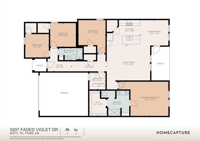 5207 Faded Violet Drive, Katy, TX 77449