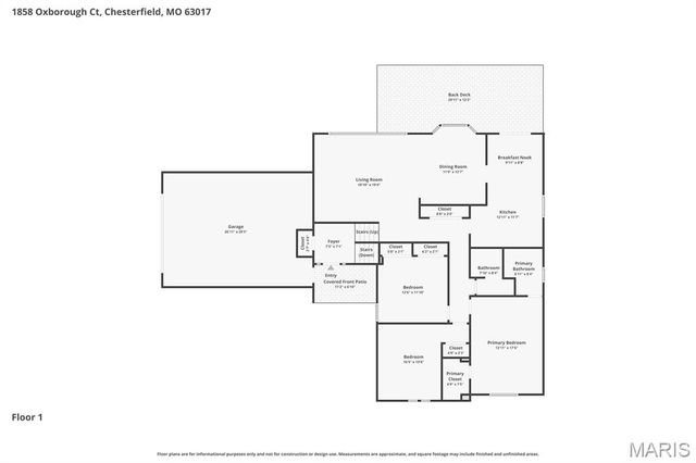 1858 Oxborough Court, Chesterfield, MO 63017