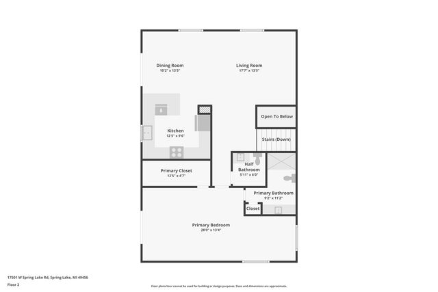17501 W Spring Lake Road, Spring Lake, MI 49456