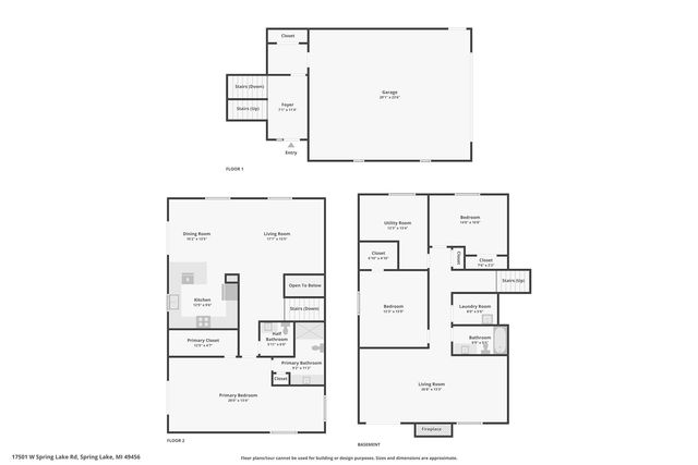 17501 W Spring Lake Road, Spring Lake, MI 49456