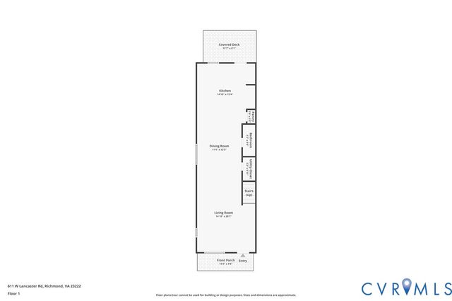 611 W Lancaster Rd, Richmond, VA 23222