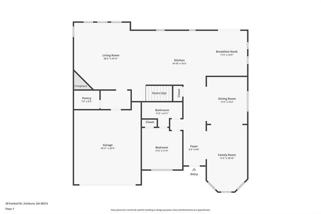 30 Fanleaf Drive, Fairburn, GA 30213