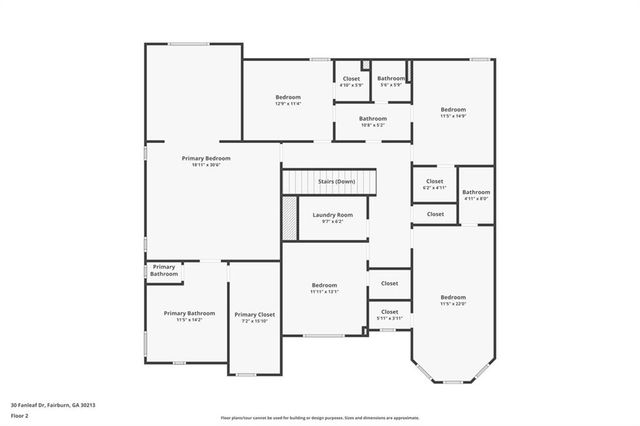 30 Fanleaf Drive, Fairburn, GA 30213